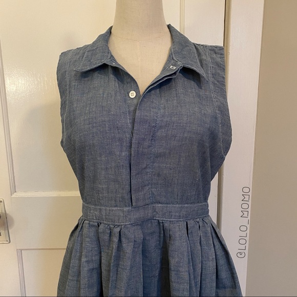Opening Ceremony x Levi’s Chambray Dress Sz Large - Picture 3 of 15